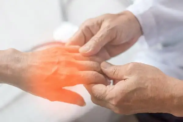 Hand and foot eczema