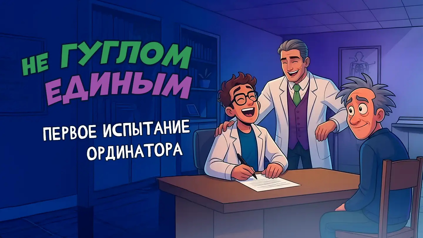Не гуглом единым! Первое испытание ординатора