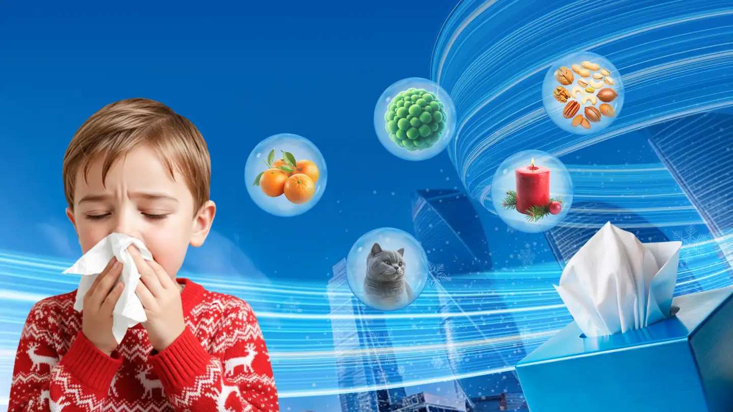 Не только простуда: почему у ребёнка после Нового года сохраняется заложенность носа