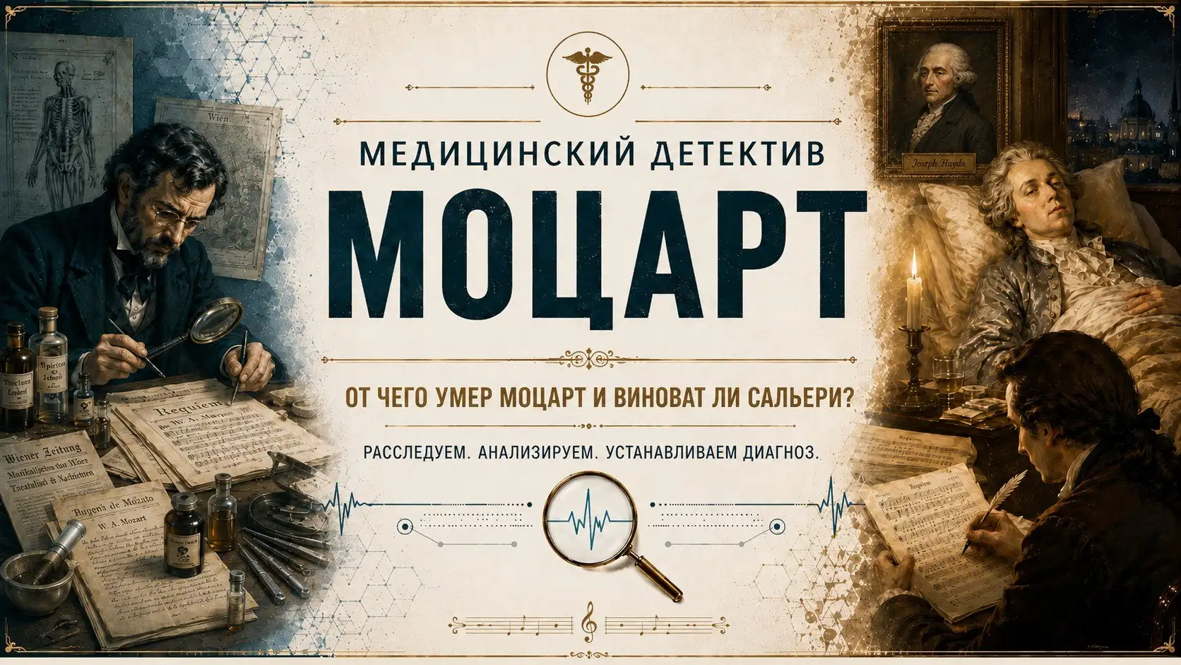 Медицинский детектив. От чего умер Моцарт и виноват ли Сальери?