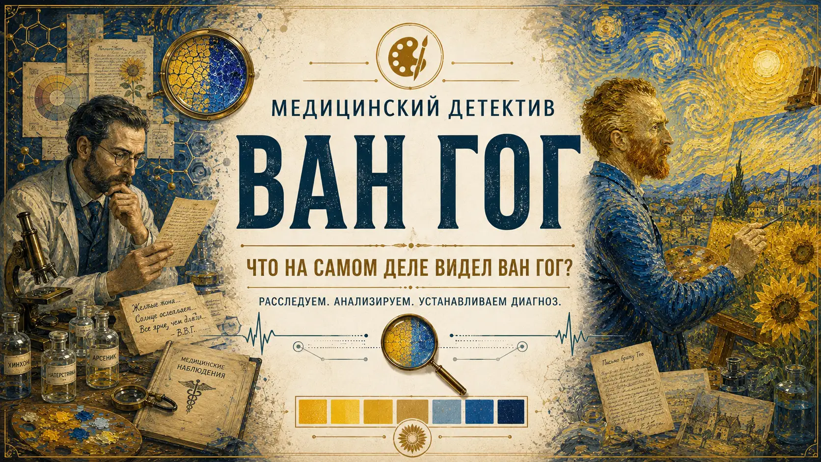 Медицинский детектив: что на самом деле видел Ван Гог?