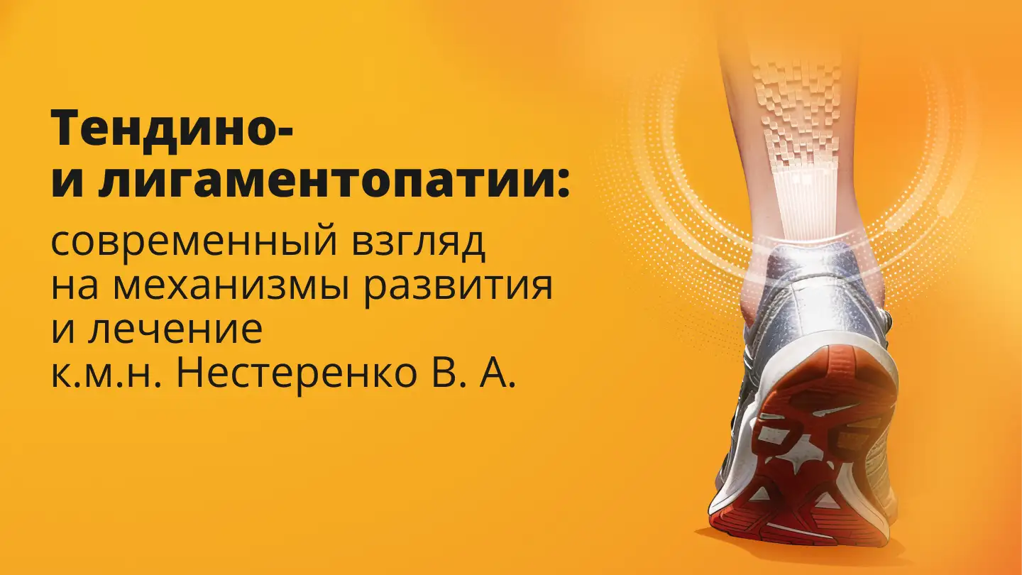 Нестеренко В. А. «Тендино - и лигаментопатии: современный стереотип лечения»