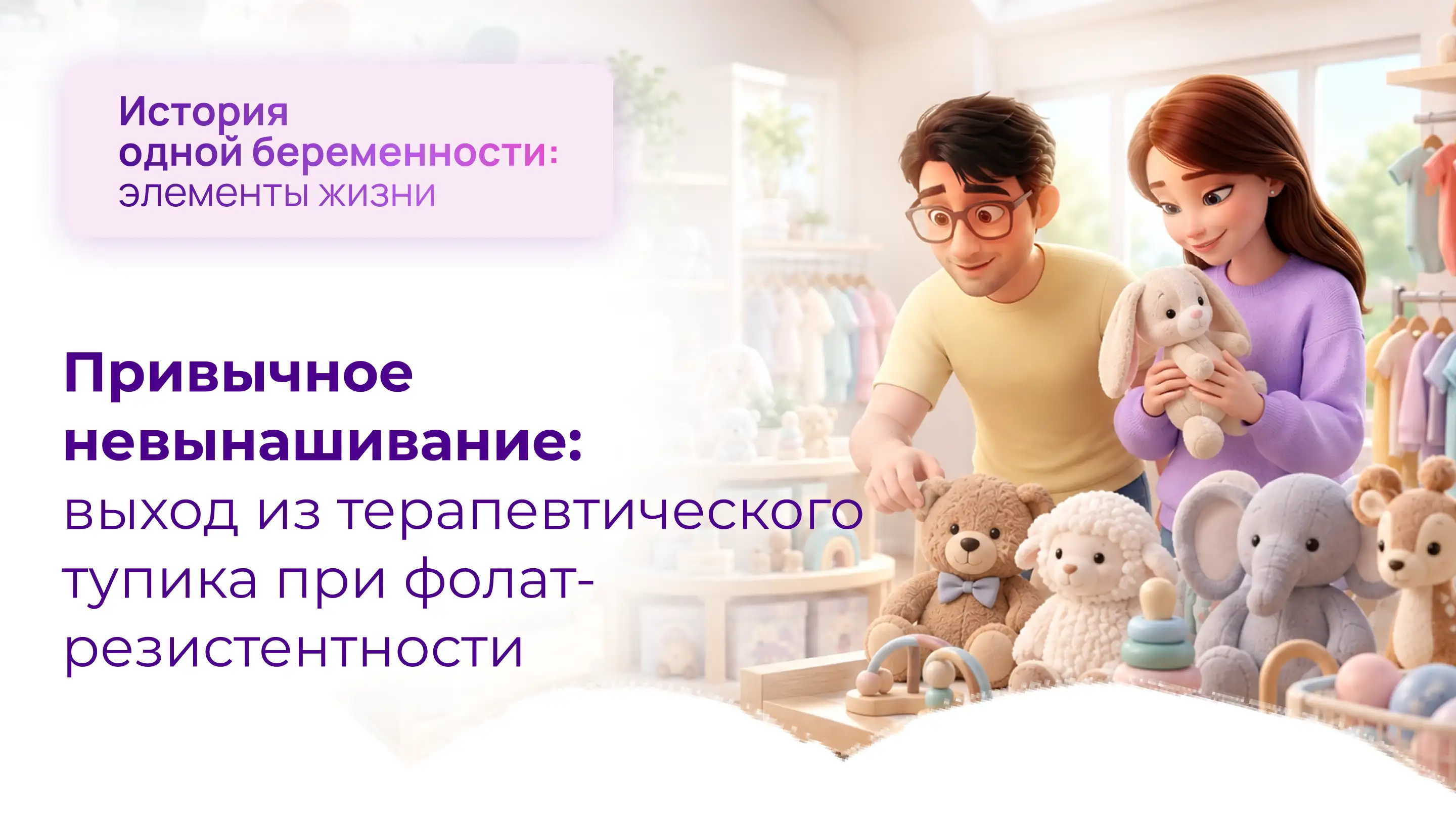 Привычное невынашивание: выход из терапевтического тупика при фолат-резистентности. Фемибион