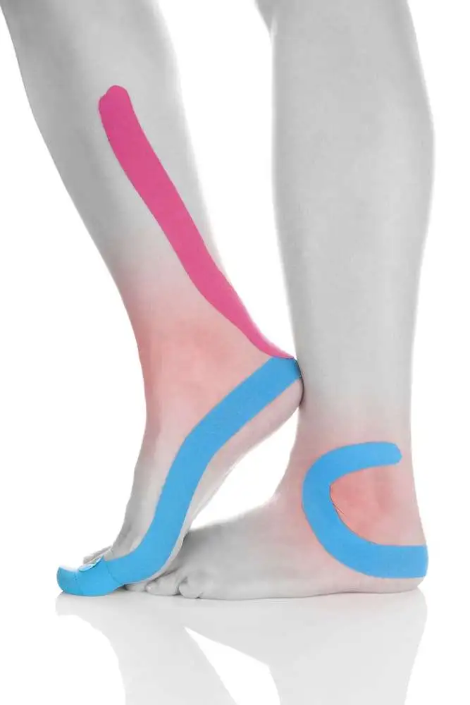 A case of effects of ankle eversion taping using kinesiology tape in a patient with ankle inversion sprain.