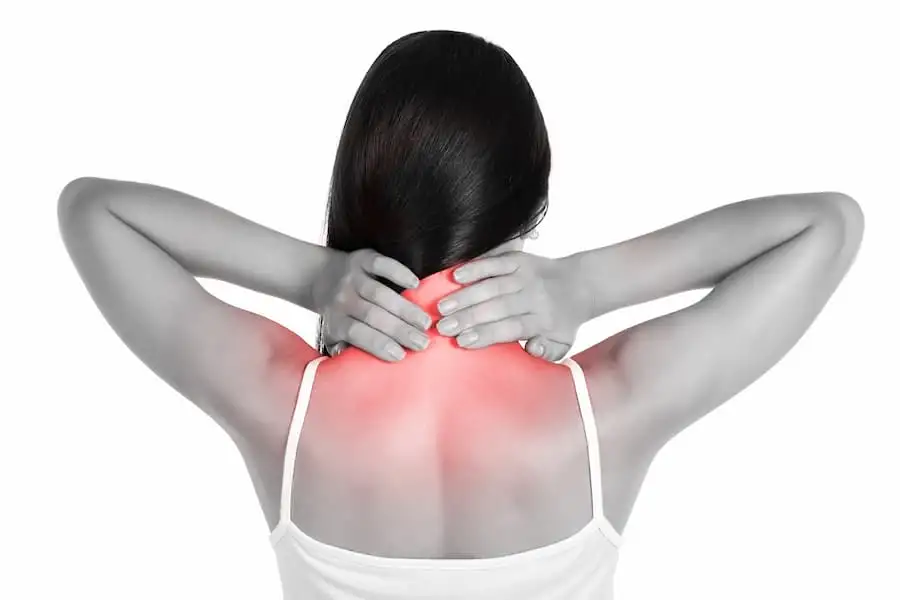 Neck pain or stiffness