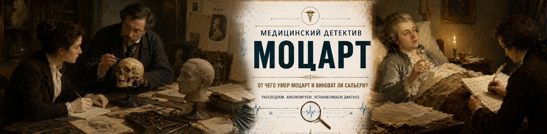 Медицинский детектив Медзнат От чего умер Моцарт и виноват ли Сальери?